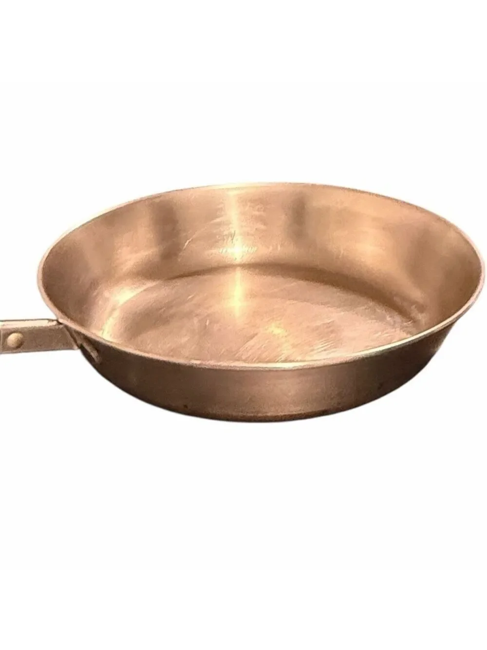 Vintage Revere Ware Copper Bottom 9 Inch Skillet